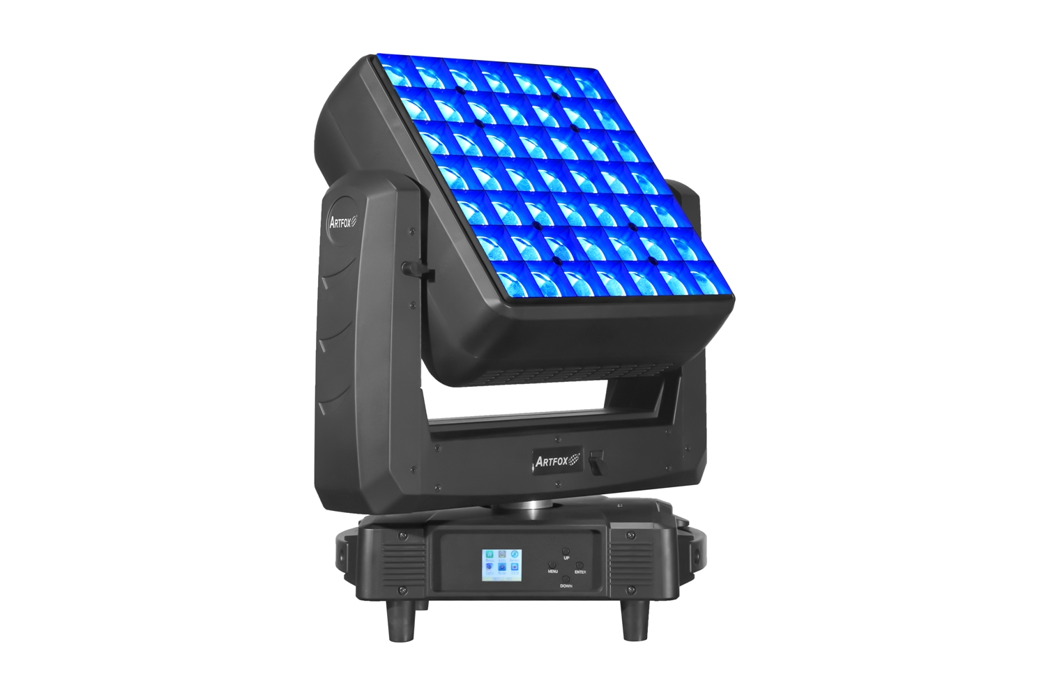 LED Moving Head:49x20w RGBW LEDs, Pixel tech, Artnet, Beam Wash 2-in-1